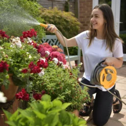 Hozelock Micro Hose Reel Set (L)10m -Garden Care Shop hozelock micro hose reel set l 10m5010646062466 01i bq