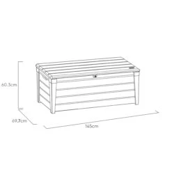 Keter Brushwood Wood Effect Garden Storage Box 454L -Garden Care Shop keter brushwood wood effect garden storage box 454l7290106939745 01t