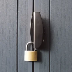 Keter Darwin 6x4 Grey Plastic Shed With Floor (Base Included) -Garden Care Shop keter darwin 6x4 grey plastic shed with floor base included 7290112634634 37c