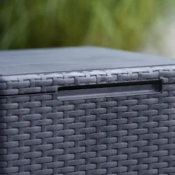 Keter Graphite 38.1L Small Plastic Storage Box & Lid -Garden Care Shop keter graphite 38 1l small plastic storage box lid8711245155517 36c