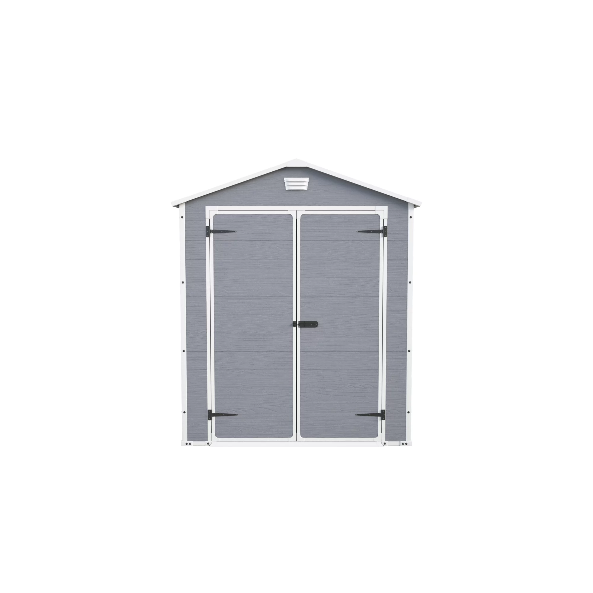 Keter Manor Apex Grey Plastic Shed With Floor (Base Included) 3 Keter Manor Apex Grey Plastic Shed With Floor (Base Included) - Image 3