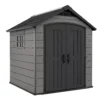 Keter Premier Apex Tongue & Groove Grey Shed With Floor