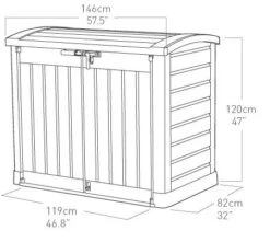 Keter Store-it-out ARC Plastic Garden Storage Box -Garden Care Shop keter store it out arc plastic garden storage box5397007165784 01t BQ