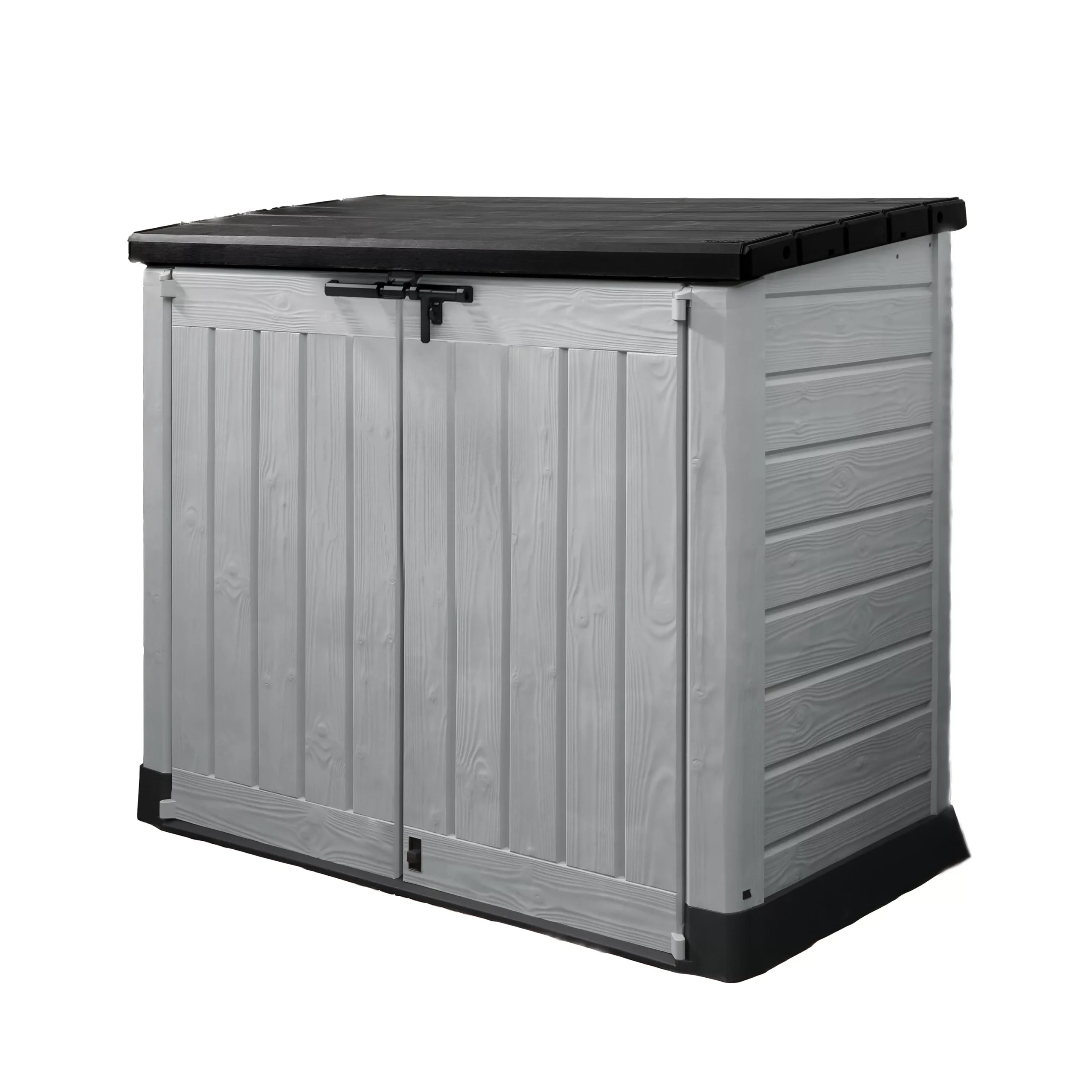 Keter Store It Out Max Wood Effect Garden Storage 1200L 4 Keter Store It Out Max Wood Effect Garden Storage 1200L - Image 4