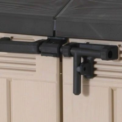 Keter Store It Out Ultra Wood Effect Plastic Barrel Bike Store 3 Keter Store It Out Ultra Wood Effect Plastic Barrel Bike Store - Image 3