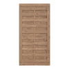Klikstrom Tiama Pine Horizontal Slats Gate, (H)1.8m (W)0.9m