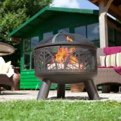 La Hacienda Alexis Steel Firepit -Garden Care Shop la hacienda alexis steel firepit5055025581688 01i bq