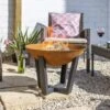La Hacienda Icarus Cast Iron & Steel Firepit
