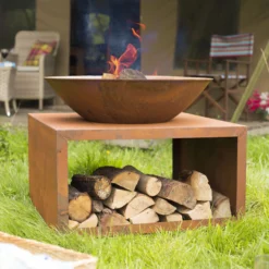 La Hacienda Moho Steel Firepit -Garden Care Shop la hacienda moho steel firepit5055025582630 03i BQ