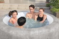Lay-Z-Spa Zurich 4 Person Inflatable Hot Tub -Garden Care Shop lay z spa zurich 4 person inflatable hot tub6941607312797 02i bq