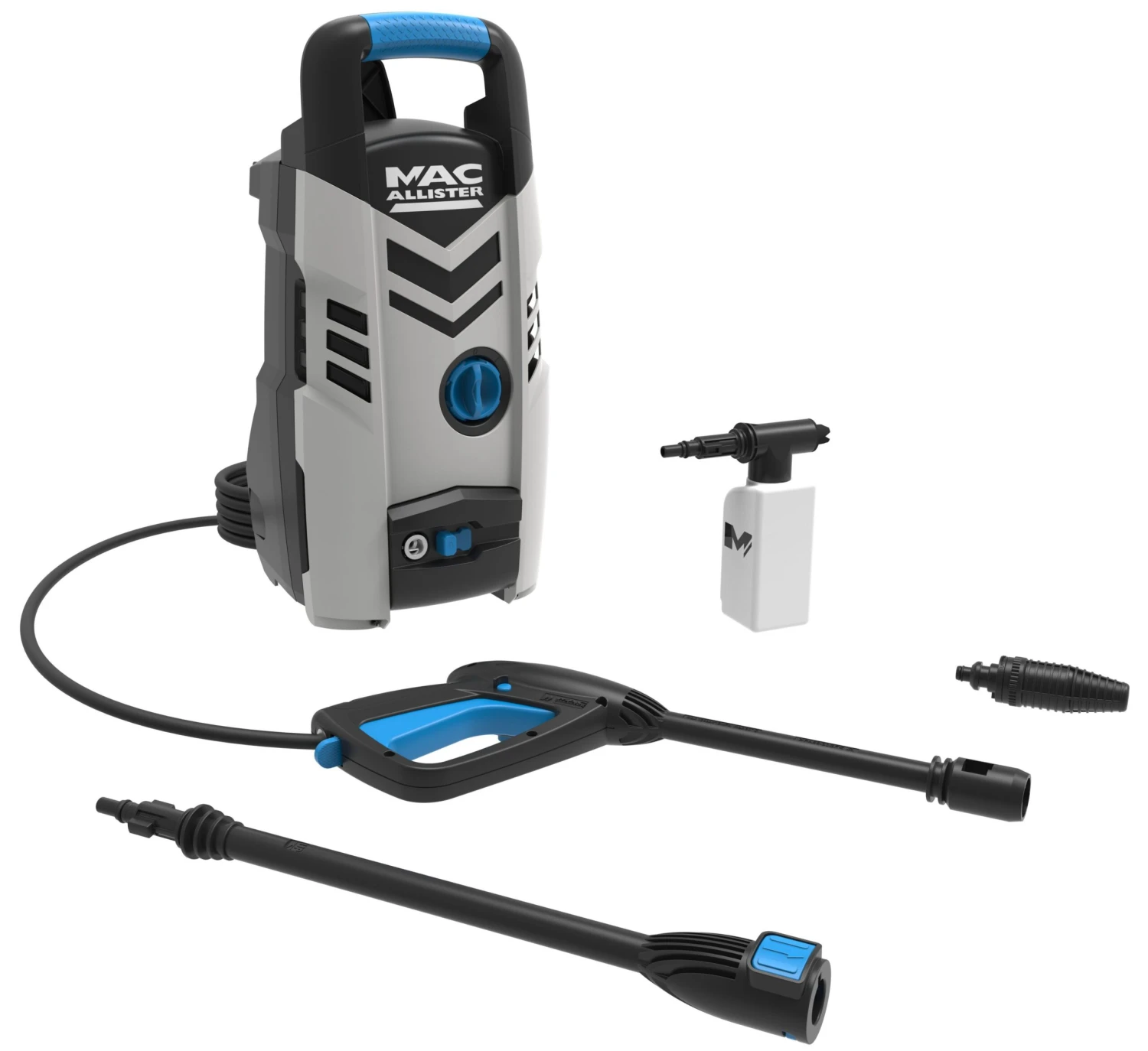 Mac Allister Corded Pressure Washer 1.3kW MPWP100D-3 - Image 7