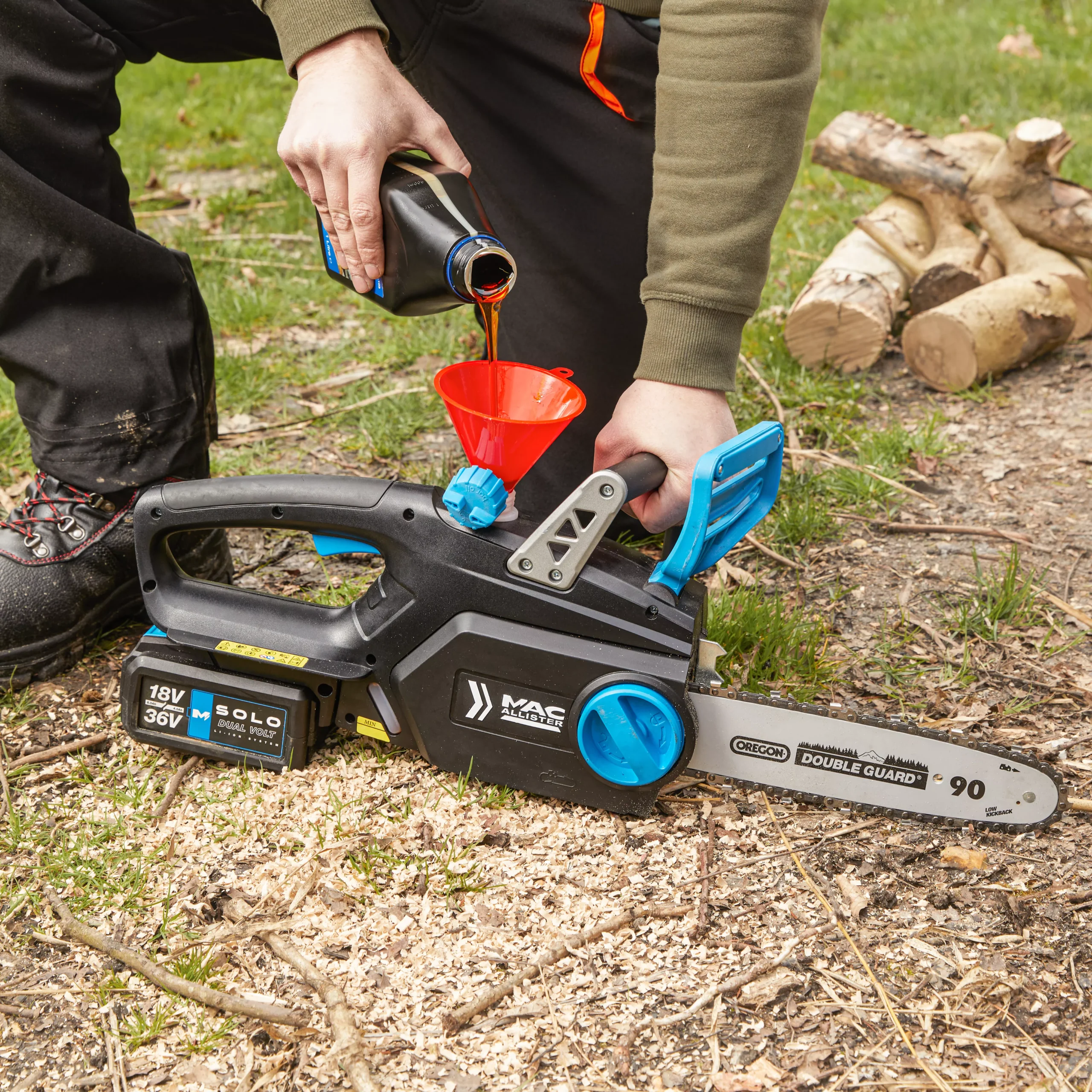 Mac Allister MCS1825-Li 18V Cordless 254mm Chainsaw - Image 10