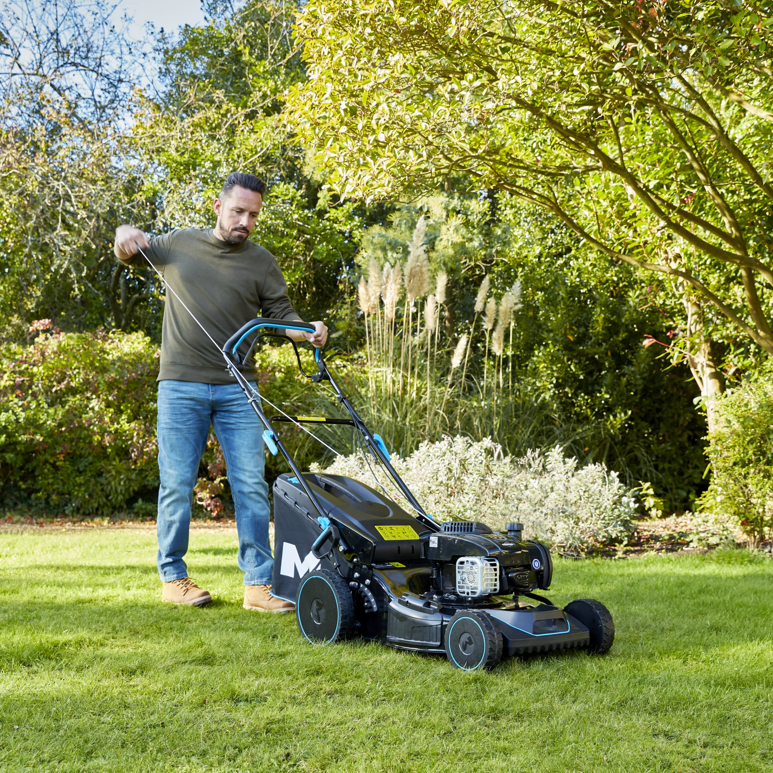 Mac Allister MLMP550SP46-M&S 140cc Petrol Rotary Lawnmower 5 Mac Allister MLMP550SP46-M&S 140cc Petrol Rotary Lawnmower - Image 5