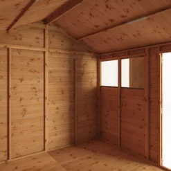 Mercia 10x8 Ft Reverse Apex Tongue & Groove Wooden 4 Windows Shed With Floor 12 Mercia 10x8 Ft Reverse Apex Tongue & Groove Wooden 4 Windows Shed With Floor -Garden Care Shop mercia 10x8 ft reverse apex tongue groove wooden 4 windows shed with floor5029442006604 37c bq