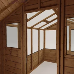 Mercia 12x6 Apex Greenhouse Combi Shed - Assembly Required -Garden Care Shop mercia 12x6 apex greenhouse combi shed assembly required5029442091211 03c