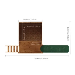 Mercia 12x6 Poppy Apex Shiplap Tower Slide Playhouse - Assembly Service Included -Garden Care Shop mercia 12x6 poppy apex shiplap tower slide playhouse assembly service included5029442002262 02t bq