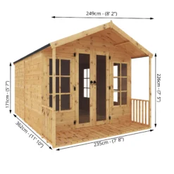 Mercia 12x8 Apex Shiplap Summer House With Double Door -Garden Care Shop mercia 12x8 apex shiplap summer house with double door5029442075983 01t BQ