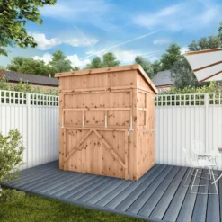 Mercia 6x4 Ft Pent Tongue & Groove Wooden Garden Bar With Single Door -Garden Care Shop mercia 6x4 ft pent tongue groove wooden garden bar with single door5029442007250 01i