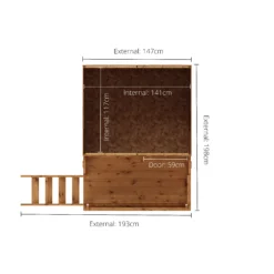 Mercia 7x6 Poppy Apex Shiplap Tower Playhouse - Assembly Service Included -Garden Care Shop mercia 7x6 poppy apex shiplap tower playhouse assembly service included5029442002255 02t bq