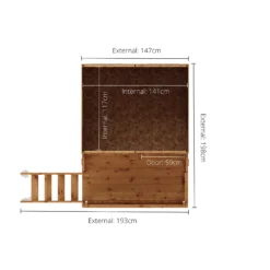 Mercia 7x6 Poppy Apex Shiplap Tower Playhouse 7 Mercia 7x6 Poppy Apex Shiplap Tower Playhouse -Garden Care Shop mercia 7x6 poppy apex shiplap tower playhouse5029442076379 02t bq