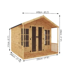 Mercia 8x8 Apex Shiplap Summer House With Double Door -Garden Care Shop mercia 8x8 apex shiplap summer house with double door5029442075969 01t BQ