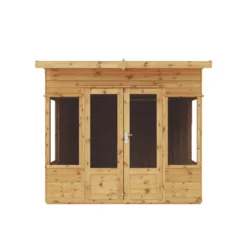 Mercia Helios 8x8 Ft Curved Shiplap Wooden Summer House With Double Door 12 Mercia Helios 8x8 Ft Curved Shiplap Wooden Summer House With Double Door -Garden Care Shop mercia helios 8x8 ft curved shiplap wooden summer house with double door5029442073859 02c