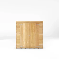 Mercia Overlap Wooden 6x2'6 Pent Garden Storage -Garden Care Shop mercia overlap wooden 6x2 6 pent garden storage5029442073897 02c