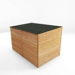 Mercia Solid Wood 4x6 Overlap Pent Bike Store -Garden Care Shop mercia solid wood 4x6 overlap pent bike store5029442089294 04c