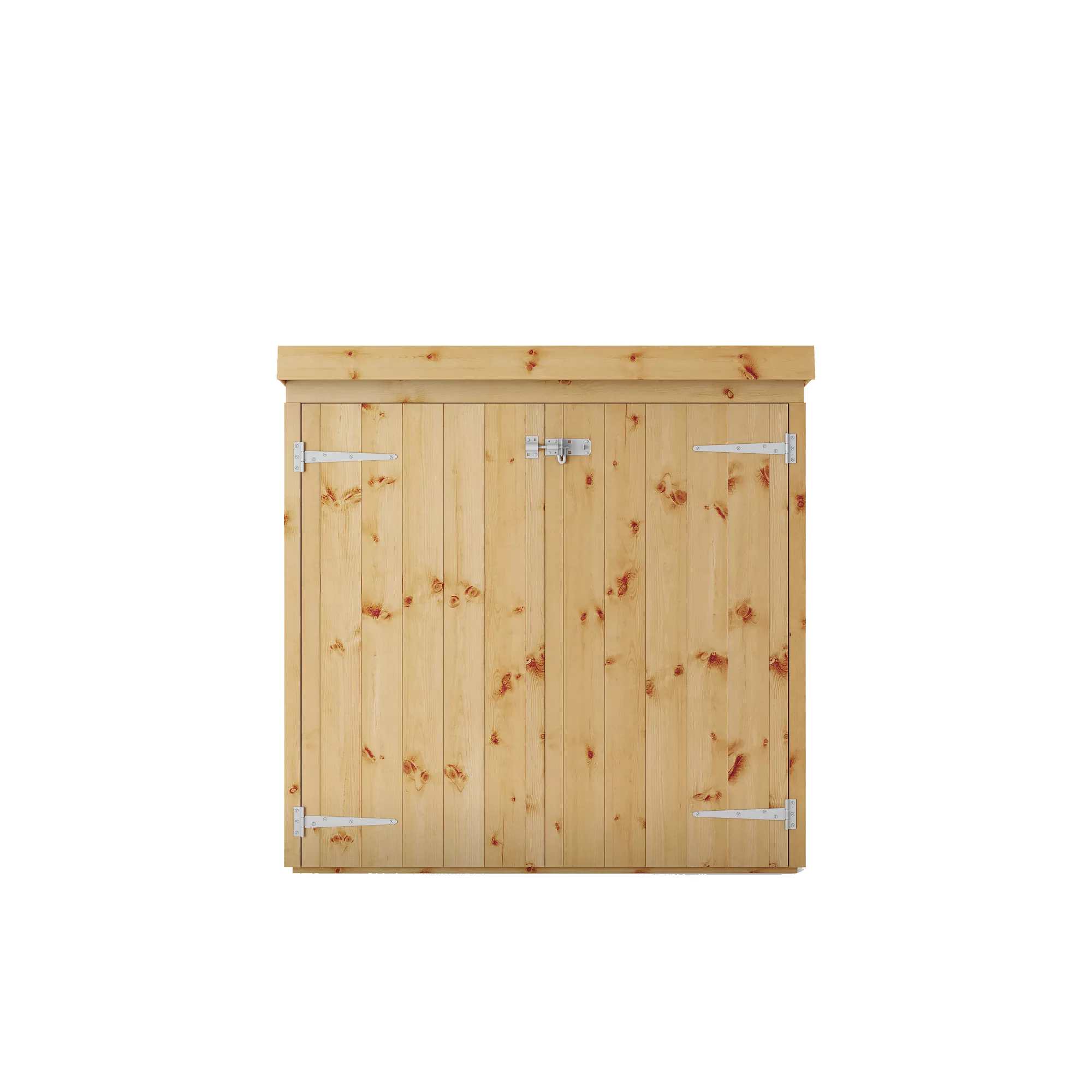 Mercia Tongue & Groove Solid Wood 3x5 Pent Garden Storage 3 Mercia Tongue & Groove Solid Wood 3x5 Pent Garden Storage - Image 3