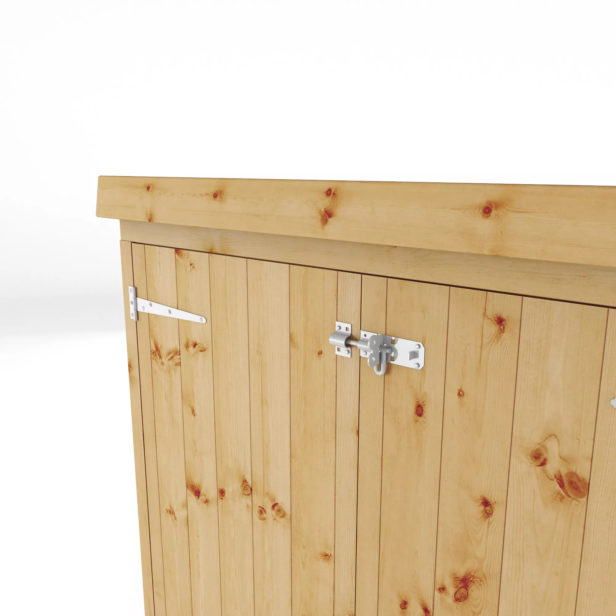 Mercia Tongue & Groove Solid Wood 3x5 Pent Garden Storage 6 Mercia Tongue & Groove Solid Wood 3x5 Pent Garden Storage - Image 6