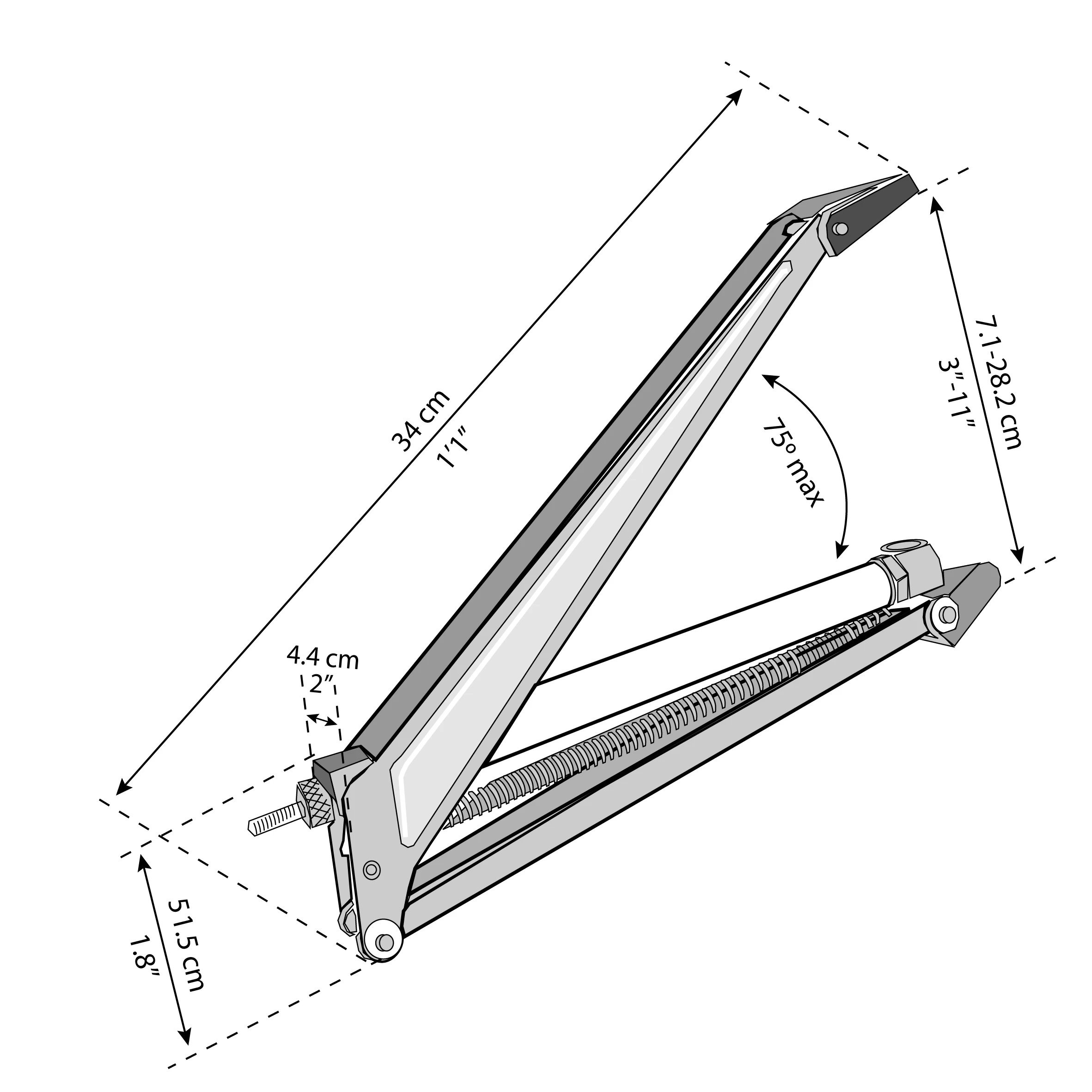 Palram - Canopia Automatic Greenhouse Window Vent 5 Palram - Canopia Automatic Greenhouse Window Vent - Image 5