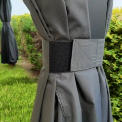 Palram - Canopia Dallas Grey Polyester (PES) Gazebo Curtain, Pack Of 4 (L)2120mm (W)4400mm -Garden Care Shop palram canopia dallas grey polyester pes gazebo curtain pack of 4 l 2120mm w 4400mm7290108602692 04i