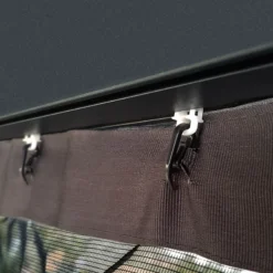 Palram - Canopia Dallas Grey Polyester (PES) Gazebo Netting, Pack Of 4 (L)2120mm (W)4090mm -Garden Care Shop palram canopia dallas grey polyester pes gazebo netting pack of 4 l 2120mm w 4090mm7290108602685 02i