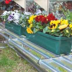 Palram - Canopia Heavy Duty 1 Tier Greenhouse Shelving -Garden Care Shop palram canopia heavy duty 1 tier greenhouse shelving7290103111519 38c