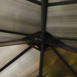 Palram - Canopia Ledro Grey Rectangular Gazebo, (W)4.3m (D)2.96m - Assembly Required -Garden Care Shop palram canopia ledro grey rectangular gazebo w 4 3m d 2 96m assembly required7290108139648 07i bq