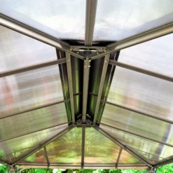 Palram - Canopia Martinique Grey Rectangular Gazebo, (W)3.6m (D)2.96m - Assembly Required 16 Palram - Canopia Martinique Grey Rectangular Gazebo, (W)3.6m (D)2.96m - Assembly Required -Garden Care Shop palram canopia martinique grey rectangular gazebo w 3 6m d 2 96m assembly required7290108137910 03i bq