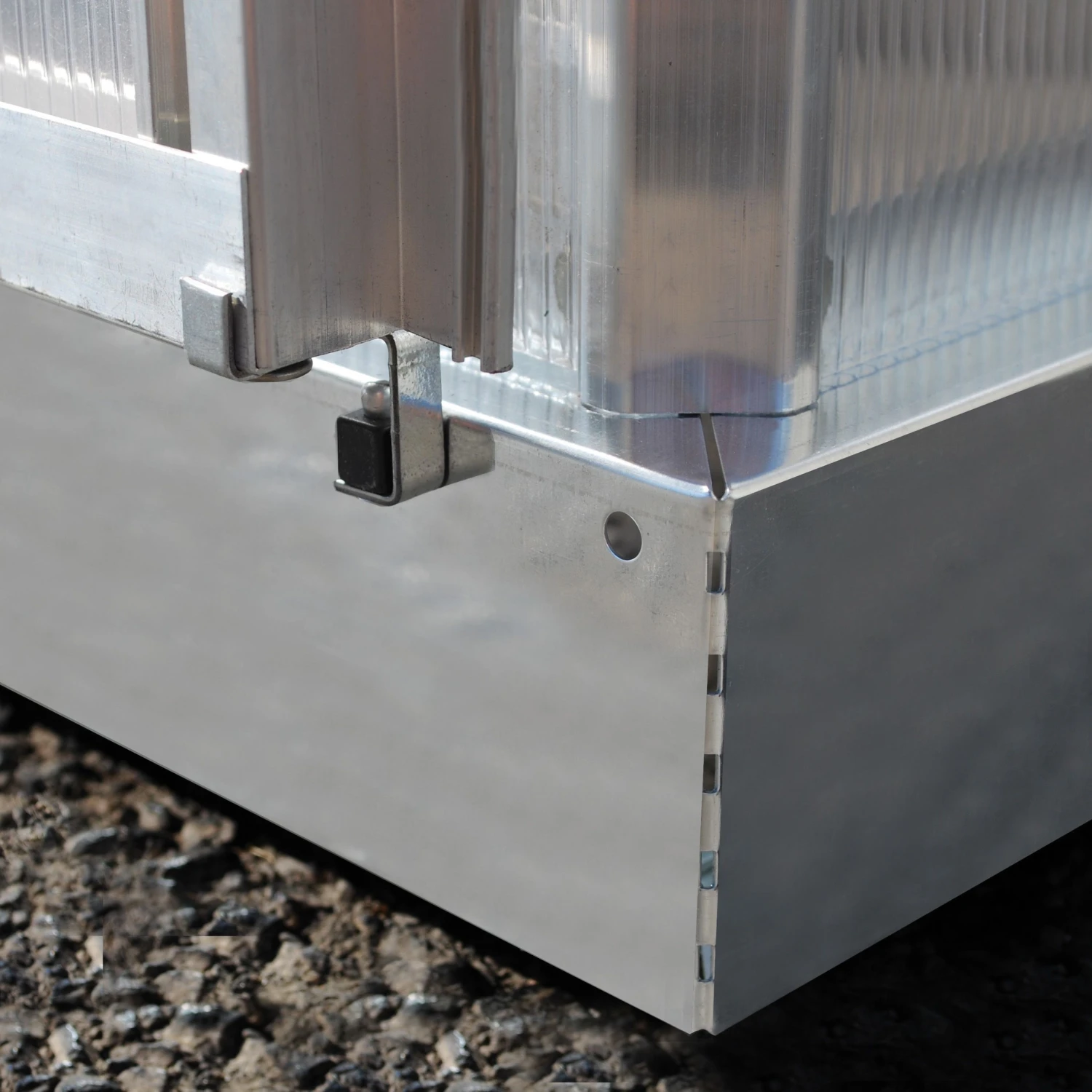 Palram - Canopia Mythos Silver 6x10 Greenhouse 3 Palram - Canopia Mythos Silver 6x10 Greenhouse - Image 3