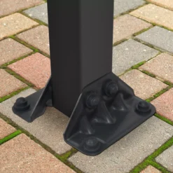 Palram - Canopia Olympia Grey Non-retractable Awning, (L)5.46m (H)3.05m (W)2.95m -Garden Care Shop palram canopia olympia grey non retractable awning l 5 46m h 3 05m w 2 95m7290108134001 04i bq