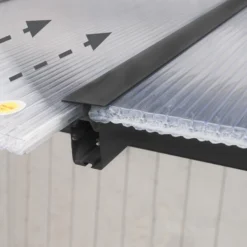 Palram - Canopia Olympia Grey Non-retractable Awning, (L)7.39m (H)3.05m (W)2.95m -Garden Care Shop palram canopia olympia grey non retractable awning l 7 39m h 3 05m w 2 95m7290108134339 05i bq