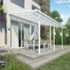 Palram - Canopia Sierra White Non-retractable Awning, (L)4.34m (H)3.05m (W)2.99m