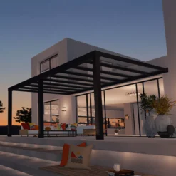 Palram - Canopia Stockholm Grey Non-retractable Awning, (L)5.88m (H)3.24m (W)3.41m -Garden Care Shop palram canopia stockholm grey non retractable awning l 5 88m h 3 24m w 3 41m7290108602524 01i bq