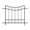 Panacea Curved Traditional Railings, (L)1.22m (H)0.91m (T)20mm