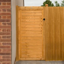 Pine Traditional Gate, (H)1.82m (W)0.92m -Garden Care Shop pine traditional gate h 1 82m w 0 92m5013053157541 01i bq