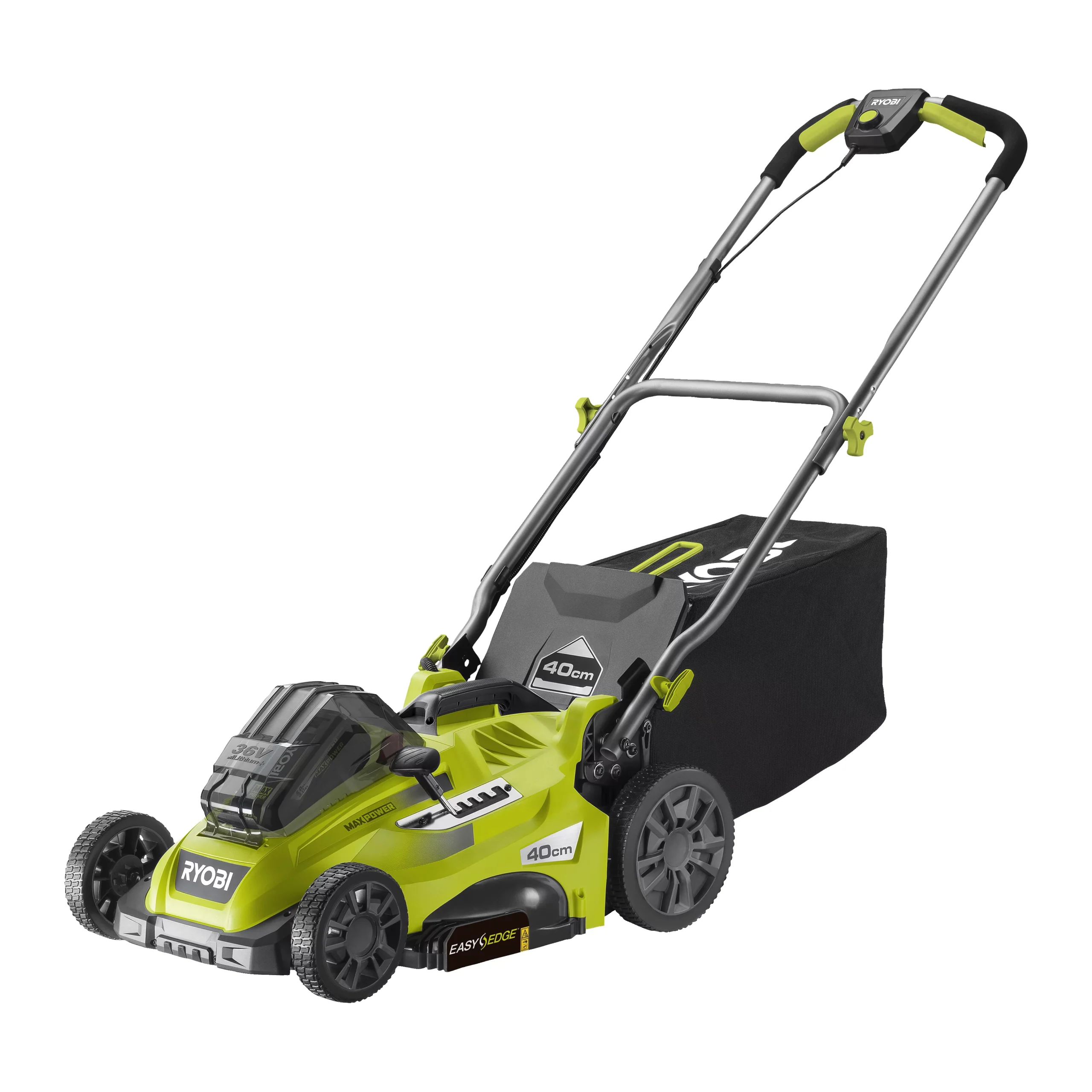 Ryobi 36V Max Power RLM36X41H50G Cordless 36V Rotary Lawnmower 1 Ryobi 36V Max Power RLM36X41H50G Cordless 36V Rotary Lawnmower