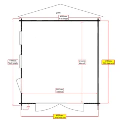 Shire 13x12 Bradenham Wooden Garage - Assembly Service Included 19 Shire 13x12 Bradenham Wooden Garage - Assembly Service Included -Garden Care Shop shire 13x12 bradenham wooden garage assembly service included5019804383689 04t