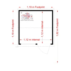Shire 6x4 Bunny Whitewood Pine Playhouse Assembly Service Included -Garden Care Shop shire 6x4 bunny whitewood pine playhouse assembly service included5019804111749 02t