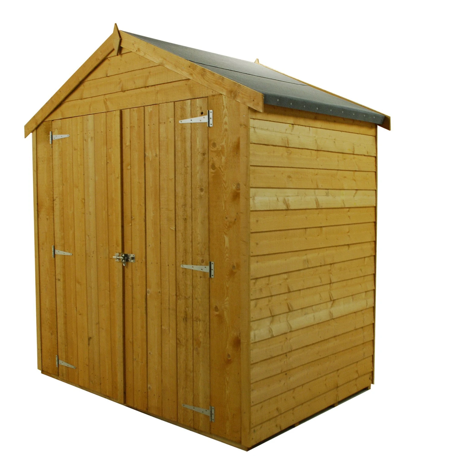 Shire 6x4 Ft Apex Overlap Shed With Floor 2 Shire 6x4 Ft Apex Overlap Shed With Floor - Image 2