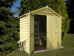 Shire 6x4 Ft Apex Overlap Shed With Floor 7 Shire 6x4 Ft Apex Overlap Shed With Floor -Garden Care Shop shire 6x4 ft apex overlap shed with floor5019804465446 05bq
