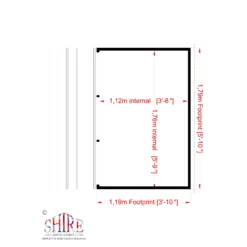 Shire 6x4 Jailhouse Whitewood Pine Playhouse Assembly Service Included 7 Shire 6x4 Jailhouse Whitewood Pine Playhouse Assembly Service Included -Garden Care Shop shire 6x4 jailhouse whitewood pine playhouse assembly service included5019804111701 03t