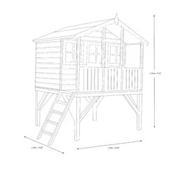 Shire 6x6 Stork Whitewood Pine Playhouse Assembly Required -Garden Care Shop shire 6x6 stork whitewood pine playhouse assembly required5019804111756 03t